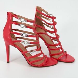 BCBGeneration Tangerine Gladiator Style Pumps Sandals Heels Size 9 Brand New!!‎